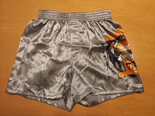 Satin boxer briefs comic - briefs,