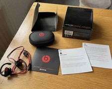 beats by dr dre powerbeats 2 around neck and in ear headphones