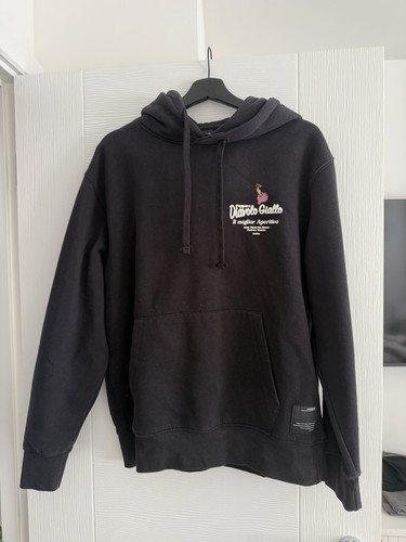 Pull bear black hoodie - pull,