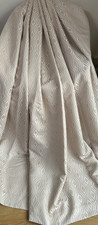 LOVELY JOHN LEWIS CHAMPAGNE/ CREAM JACQUARD DAMASK CURTAINS