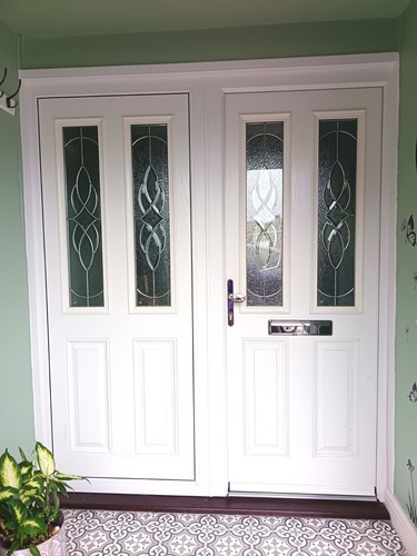 Upvc front door