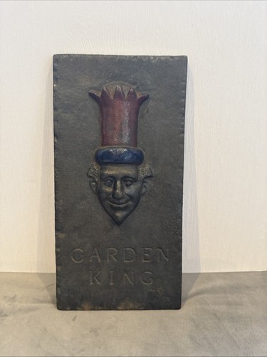 Vintage cast iron garden king - vintage,