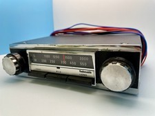 Bluetooth Upgraded Radiomobile 80 Classic Car Radio + LED  +/- Earth