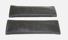 2x Seat Belt Covers Pads Black