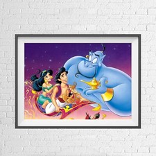 DISNEY ALADDIN GENIE ANIMATION POSTER PICTURE PRINT Sizes A5 to A0 **NEW**