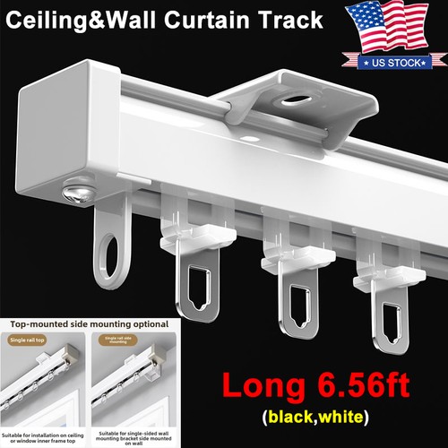 Curtain track set 56ft 2 - set, 6.56ft/2
