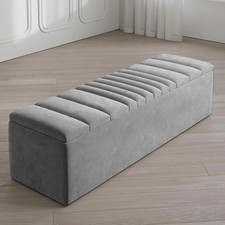 Large Ottoman storage Plush