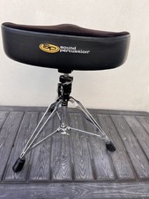Drum Stool Pro Sound Percussion cw/embroidered saddle top Free freight ?