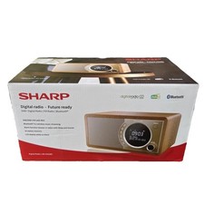 Sharp DAB + Digital Radio DR-450(BR) Brand New Boxed