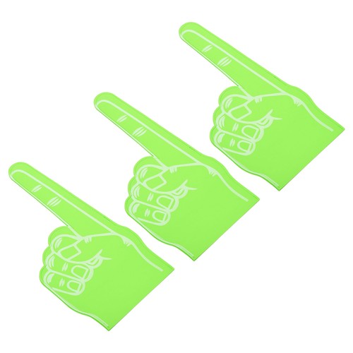 Pack foam finger - foam, 18