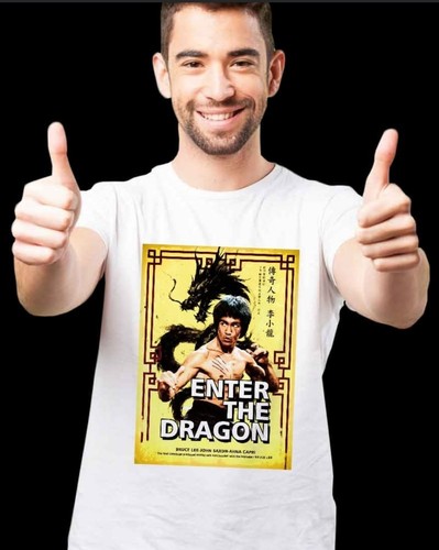 Bruce lee shirt enter - lee,
