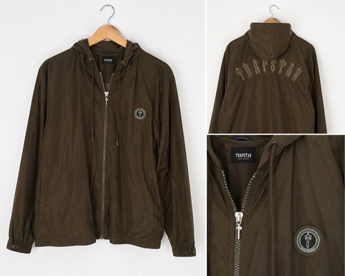 Trapstar brown hooded - trapstar,