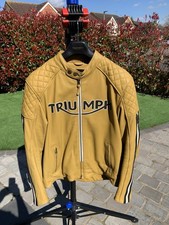 Triumph Leather Motorcycle