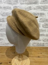 Primark wool beret hat camel