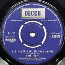 Tom Jones I'll Never Fall in