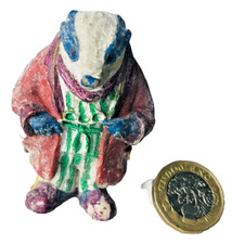 Action Figure Toy Wind in the Willows Badger Vintage ncb