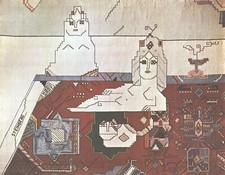 SAUL STEINBERG Persian Rug (no