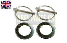JCB PARTS - 3CX BUCKET PIN WASHERS & LYNCH PINS (PART NO.823/00470, 826/00512)