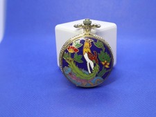 Enamel Peacock Vintage