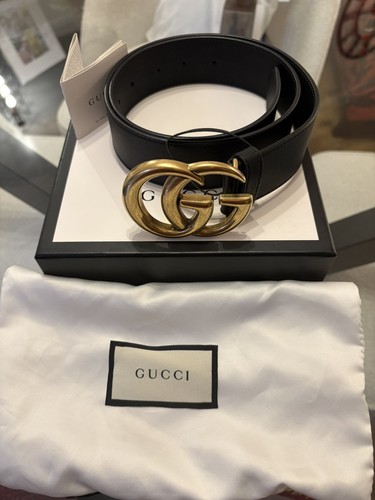 Gucci womens belt gold - womens,