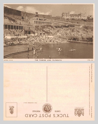 Vintage postcard the tinside - vintage,