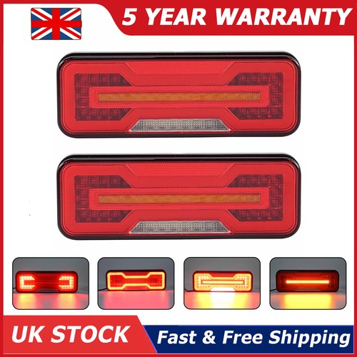 Led rear brake tail light - 2x,