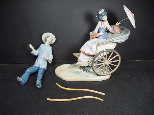 Lladro porcelain sculpture a - lladro, "a