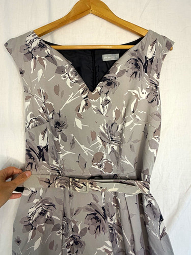 Per una size grey - grey, floral