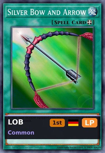 Silver arrow bow - bow, 1st