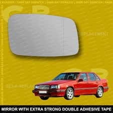 For Volvo 850 wing mirror glass 92-97 Right Driver side with Wide Angle
