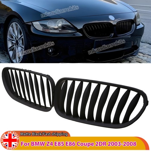 Front kidney grille matte - front,
