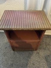 Lloyd Loom Bedside Table Gold
