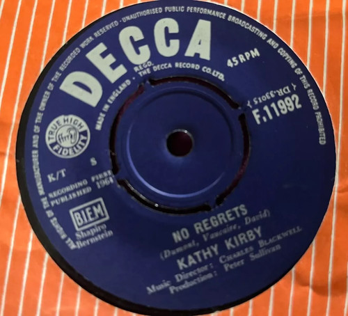 Kathy kirby don - walk, away