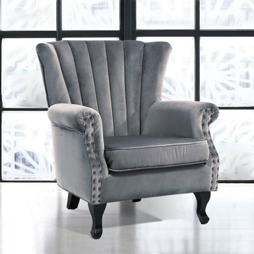 Wingback fireside velvet - wingback,