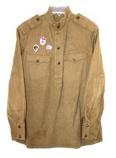 VINTAGE SOVIET RUSSIAN MILITARY USSR Army 1968 ORIGINAL TUNIC "GYMNASTERKA" #36