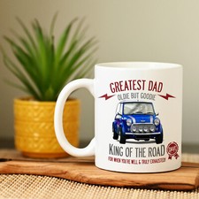 Personalised Mini Cooper Mug