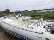 Zodiac Open Pro 650 RIB NEW TUBES PERFECT!