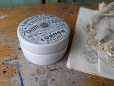 S.Maw Son & Sons Cherry Tooth Paste Aldersgate Pictorial Pot & Lid Chemist Pot