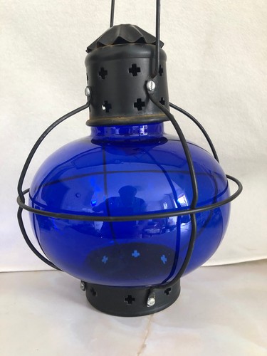 Cobalt blue candle - candle, tealight