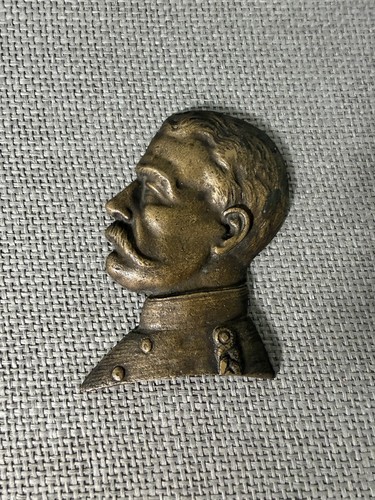 Vintage bronze relief plaque - vintage,