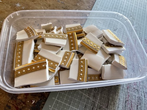 Mosaic pieces for crafts - pieces,