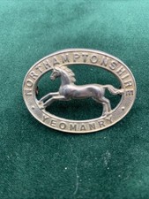 Northamptonshire Yeomanry British Army Cap Badge