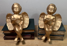 Pair of Vintage Gold Sitting