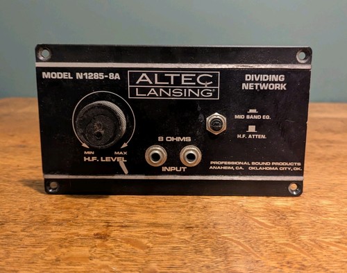 Altec lansing dividing network - lansing,