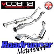 VZ07a Cobra Astra VXR MK5 3" Exhaust System Resonated & Sports Cat Downpipe 
