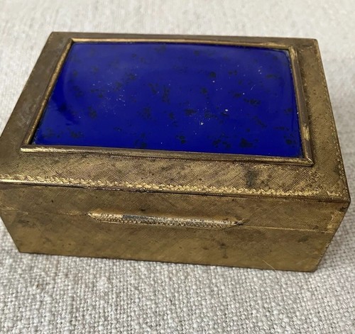 Vintage metal hinged - metal,