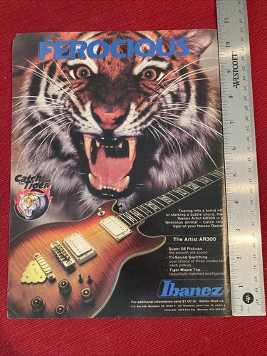 Ibanez the artist ar300 - ibanez, guitar