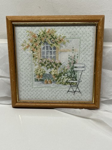 Vintage needlepoint sampler - needlepoint,