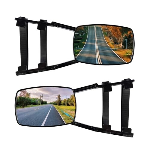 Extended towing mirrors - extended,
