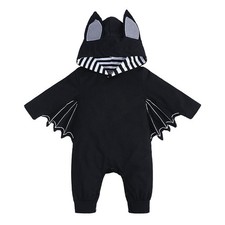 Set Fancy Dress Baby My First Halloween Bat Costumes Cosplay Jumpsuit Hat Outfit